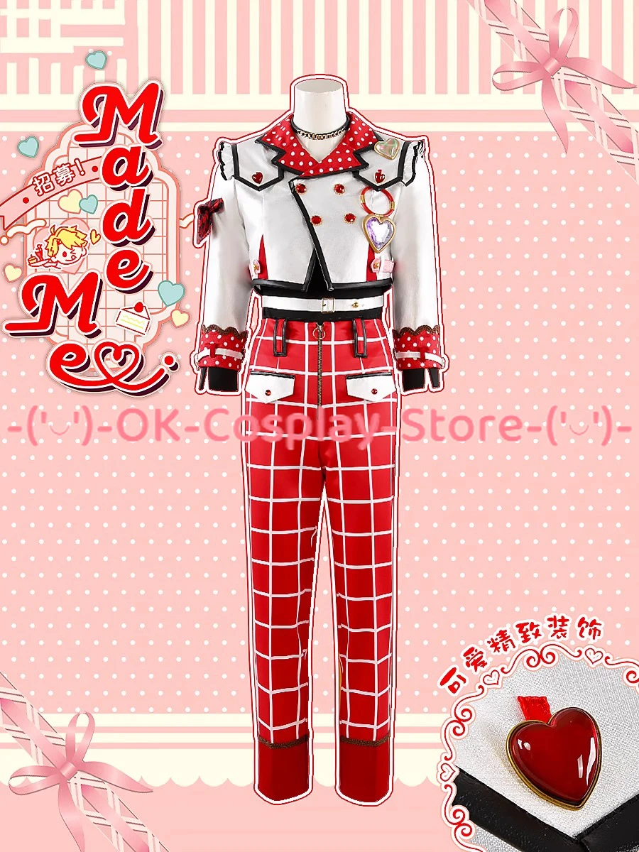 Game Ensemble Stars Himeru Sazanami Jun Nagumo Tetora Narukami Arashi Cosplay Costume Halloween Uniforms Party Suit Custom Made