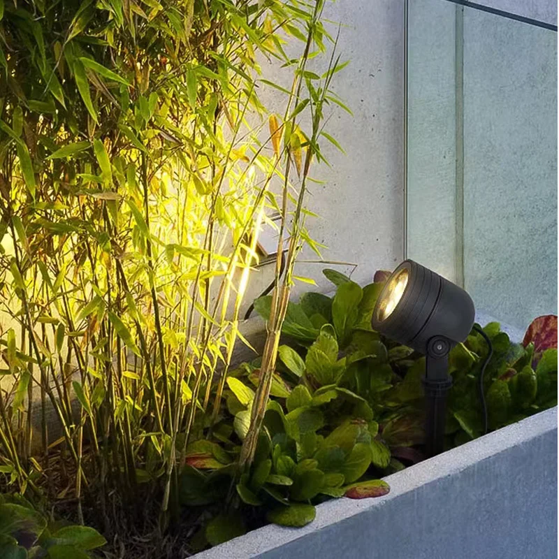 Garden Light Outdoor Rainproof Led Tree Light Floor Plug Building Light Outdoor Floor Plug