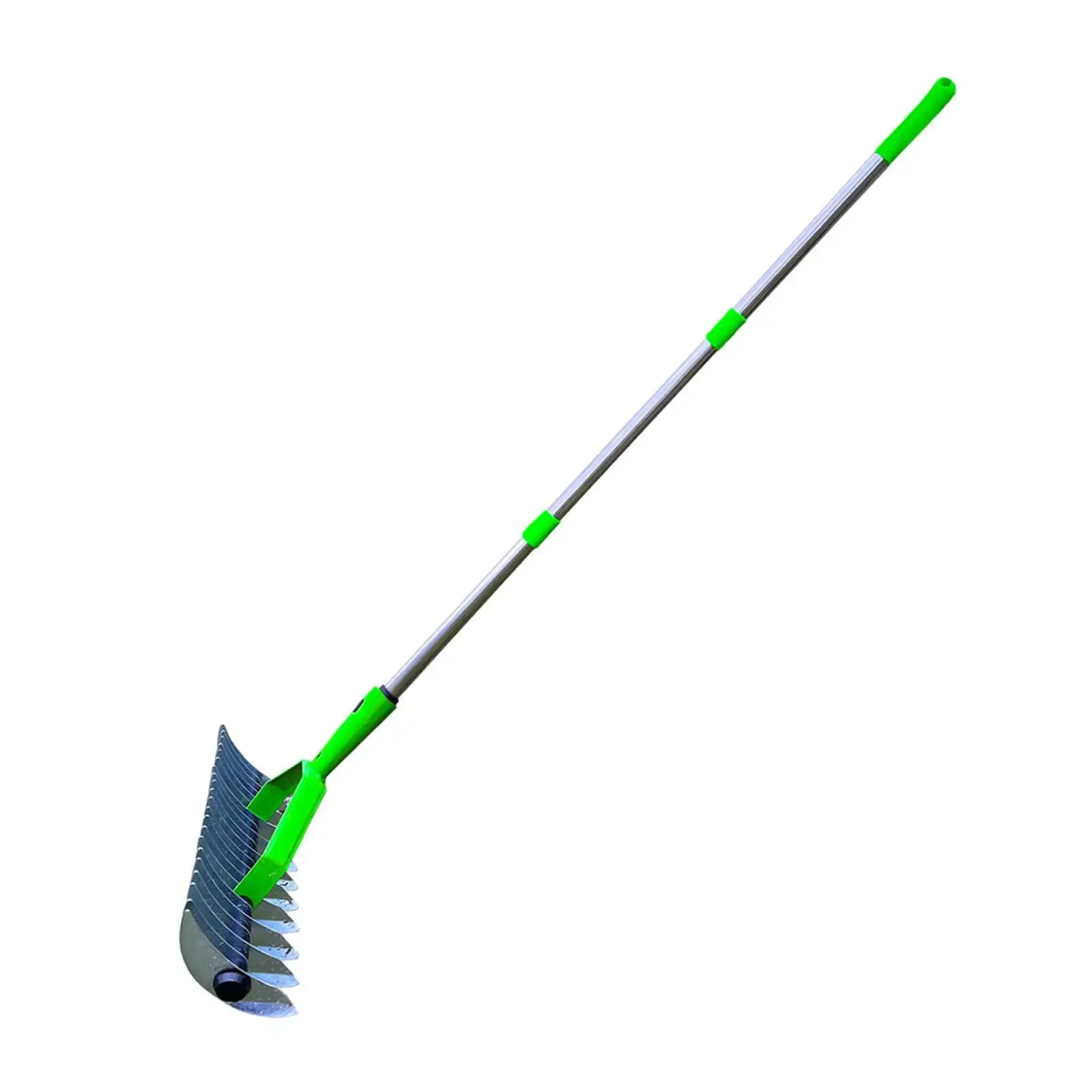 Lawn Thatching Rake Garden Rake Dethatcher Rake Steel Dethatching Rake for Loosening Soil Grass Grooming Dethatching Lawn