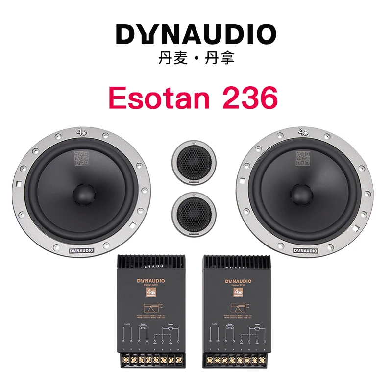 Denmark DYNAUDIO Car stereo retrofit upgrade 40th anniversary Edition  236 two frequency division set