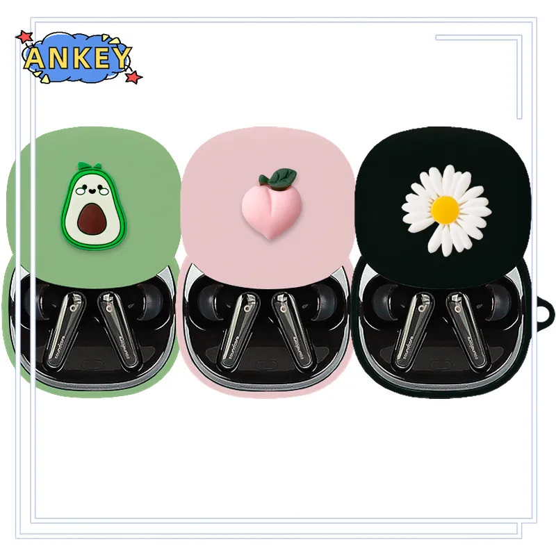 Case for Anker Soundcore Liberty 4 Pro Protective Silicone Cute Cartoon Covers Wireless Earbuds Shell TWS view 2