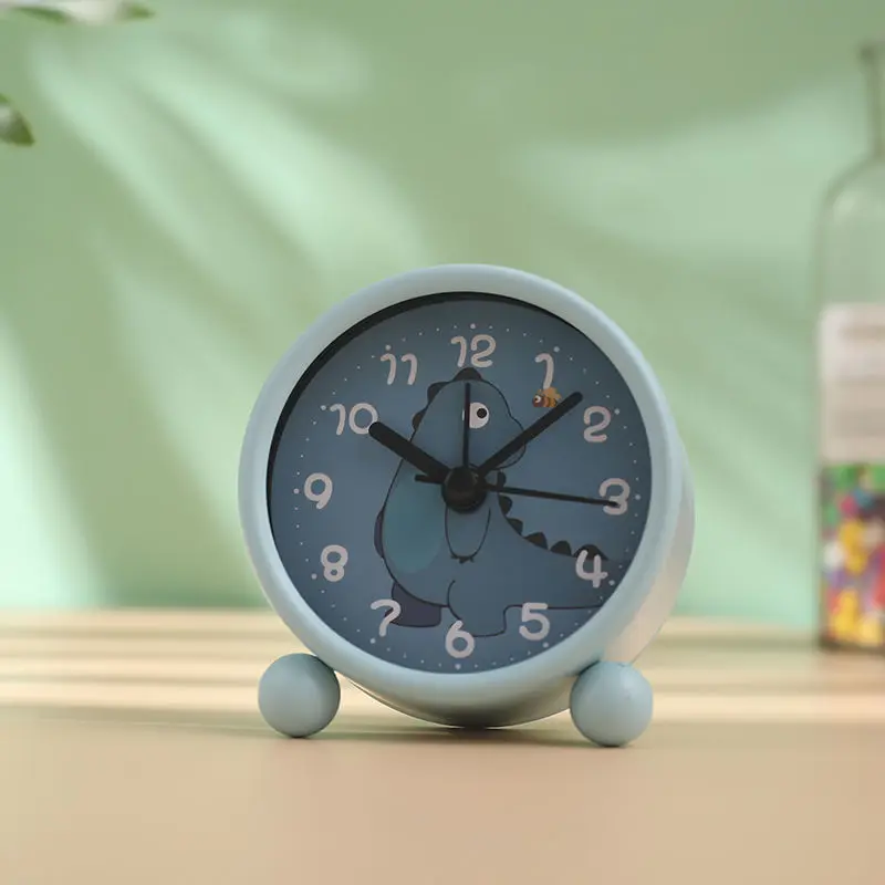 

Children's wake-up clocks for boys and girls, wholesale bedroom bedside silent electronic 3-inch alarm student clock