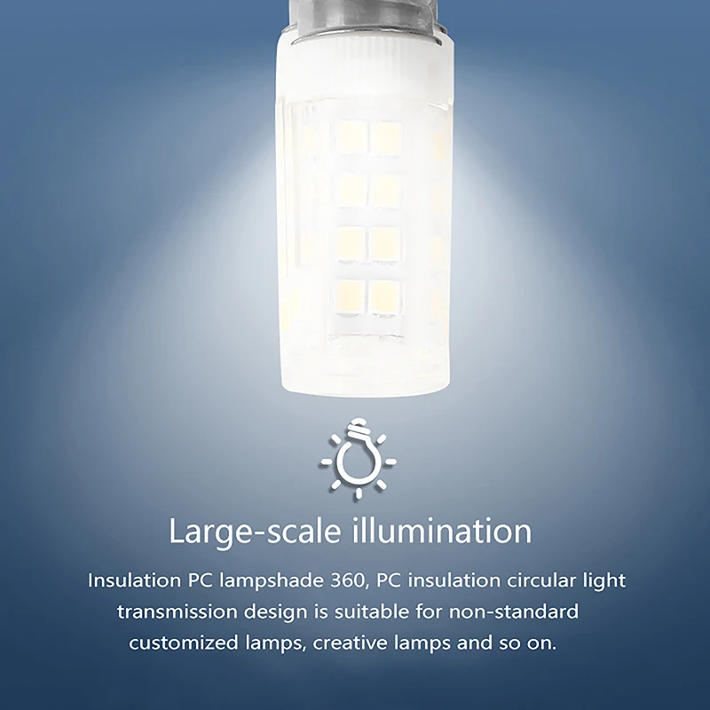 โคมไฟระย้าสปอตไลท์ติดตู้เย็นโคมไฟหลอดไฟข้าวโพด LED ขนาดเล็ก AC220V 5W 7W ที่เป็นนวัตกรรมและใช้งานได้จริง E14