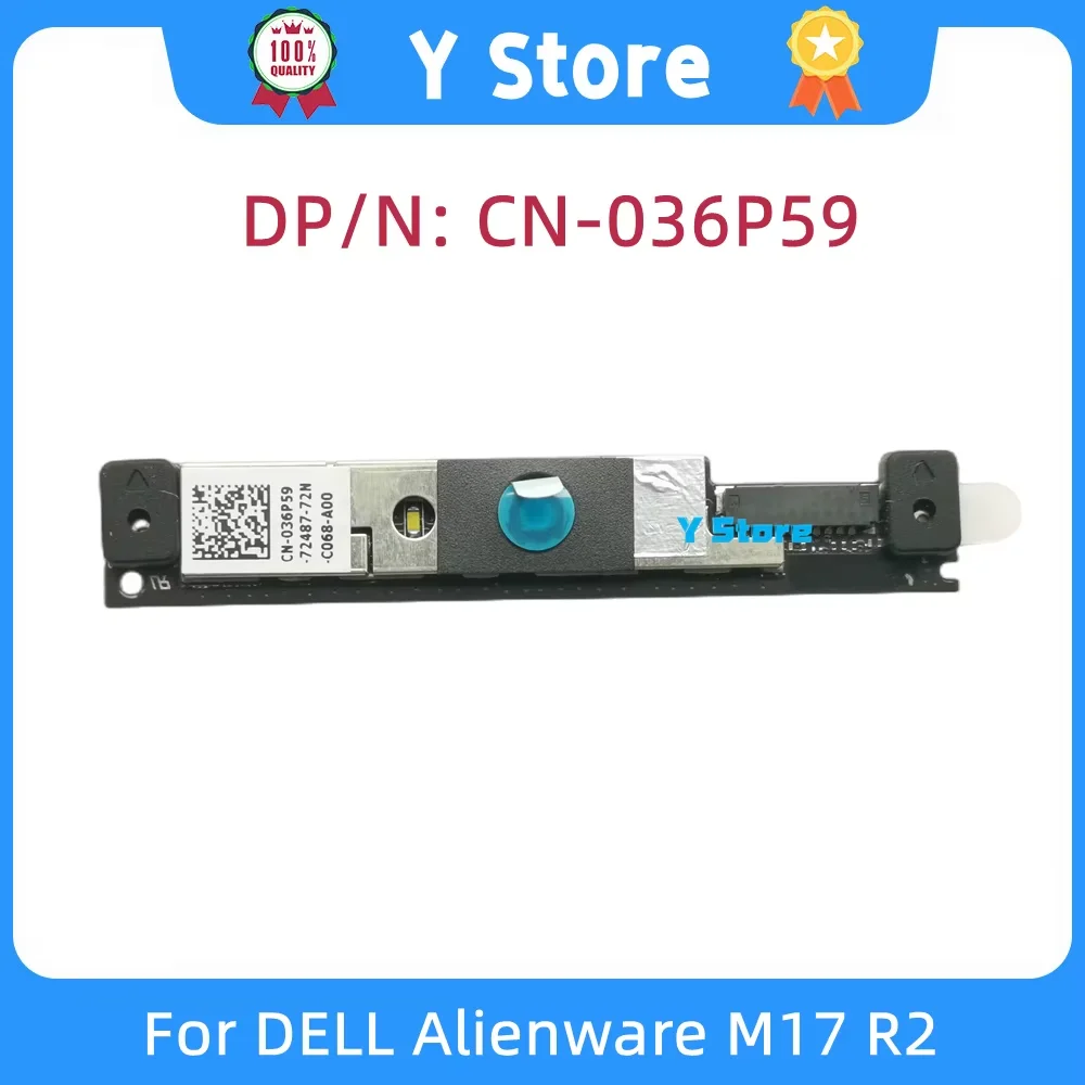 

Y Store New Original For DELL Alienware M17 R2 Laptop Webcam Camera Accessories Front Camera Video Head Module 36P59 036P59