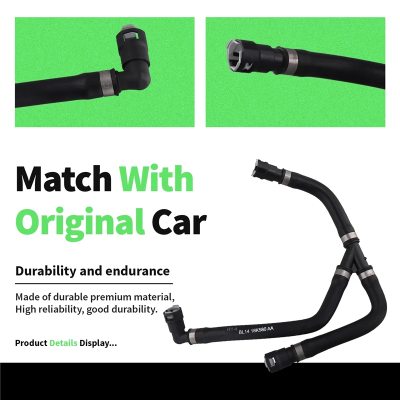 

A82M-NEW Navigator HVAC Heater Hose BL1Z-18472-B 626-642 For Ford Expedition / Lincoln Navigator 5.4L V8 2011-2014