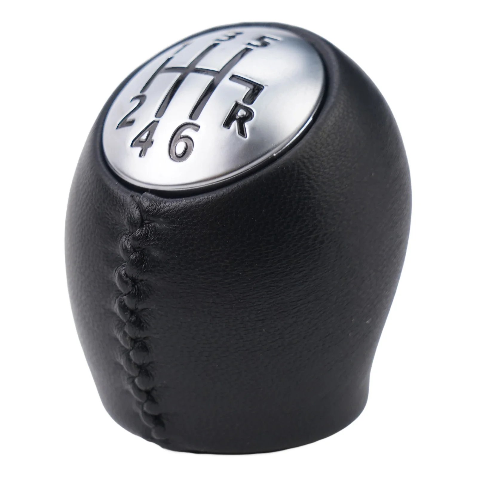 

Gear Shift Knob 1pcs 6 Speed Replacement Stylish 6+R 61mm Height Accessories Decoration Increase Friction Durable