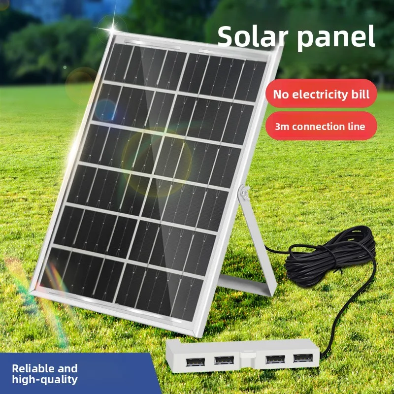 6W 5V Solar charging panel Solar-powered outdoor mobile phone charger