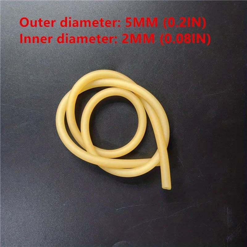 3/5m Elastisches Schlauchförmiges Weiches Gummiband Schleuder-Gummiband Elastisches Fitnessseil Elastischer Schlauch für Outdoor-Aktivitäten – Detail 2