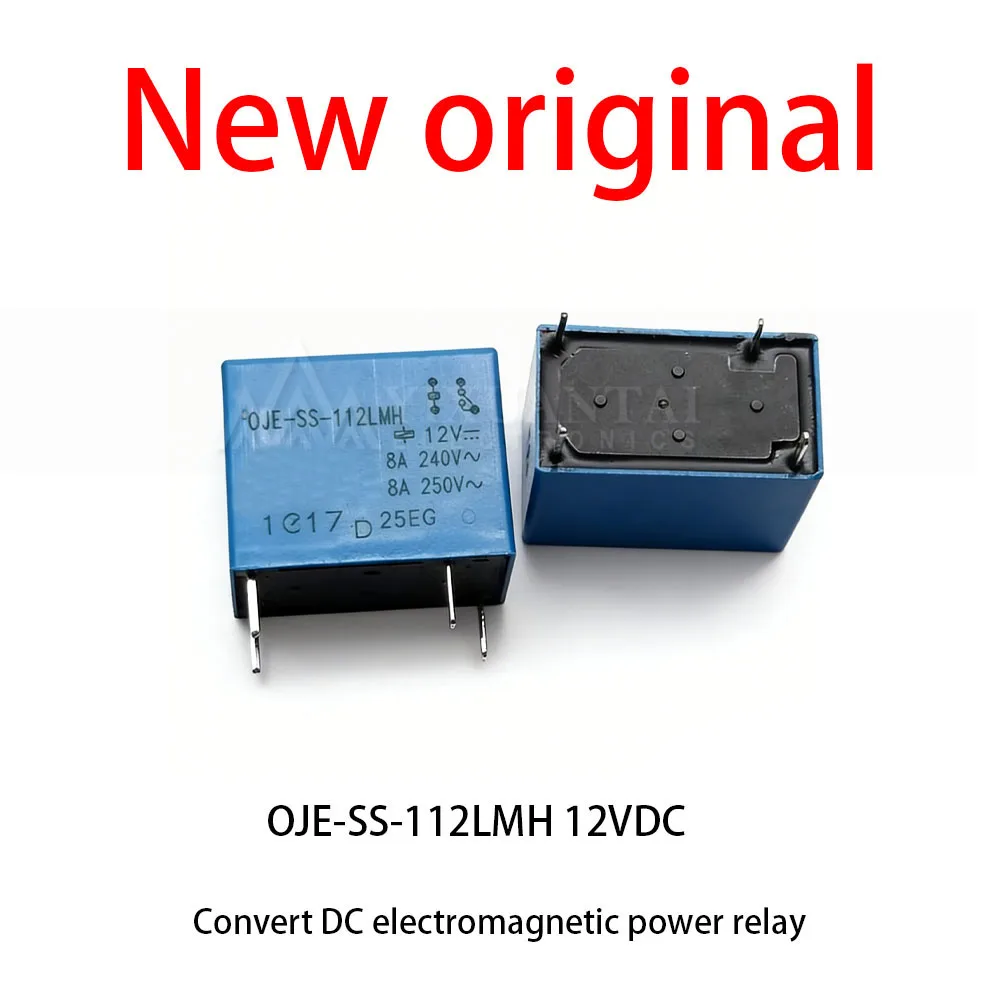 10Pcs/Lot New original  OJE-SS-112LMH 12VDC Convert DC electromagnetic power relay