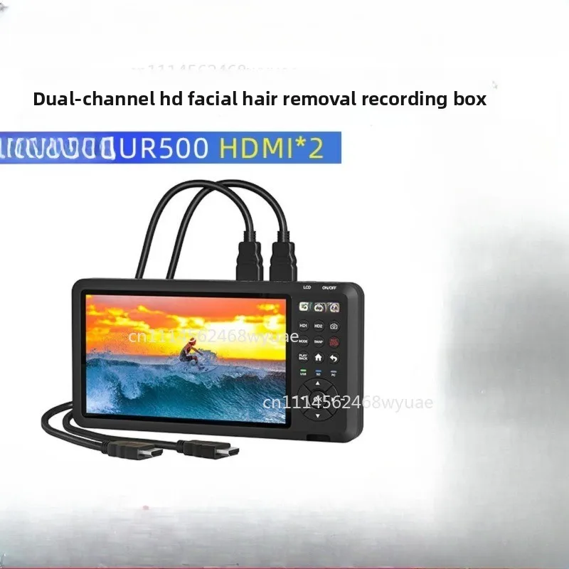 UR500 independent endoscope switchable PIP unk  PMP camera 4K60 2 channel high definition video capture box recorder