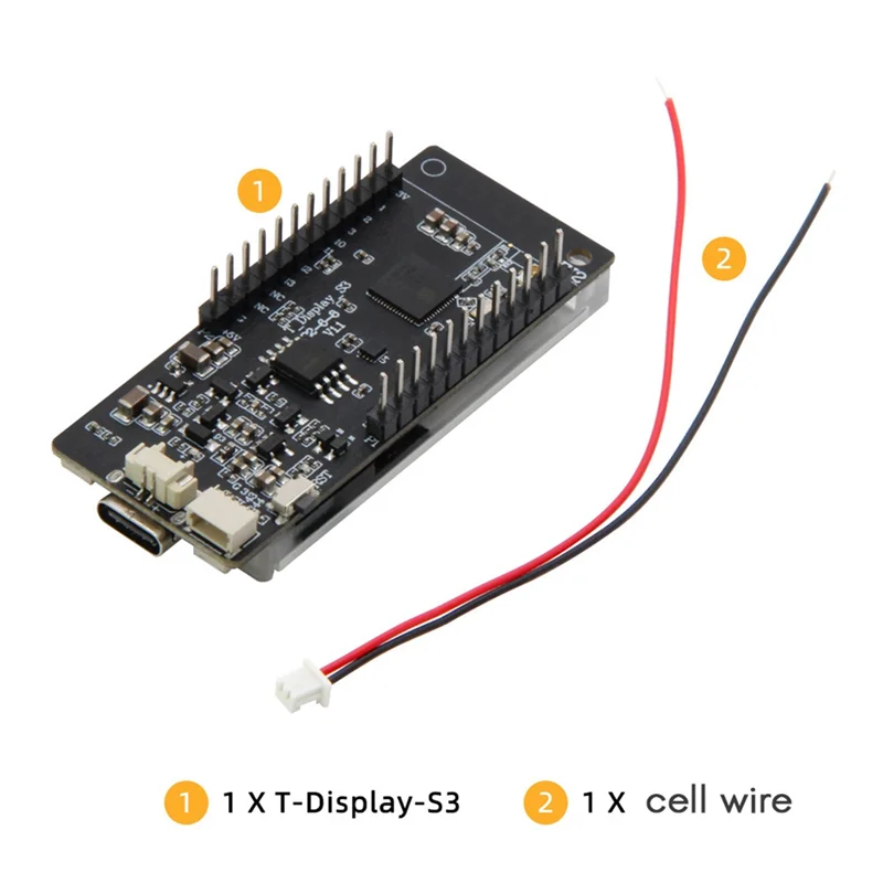 

Practical-T-Display-S3 1.9-Inch LCD Development Board For Nerd Miner Bitcoin Solo Lottery Miner BTC Miner B