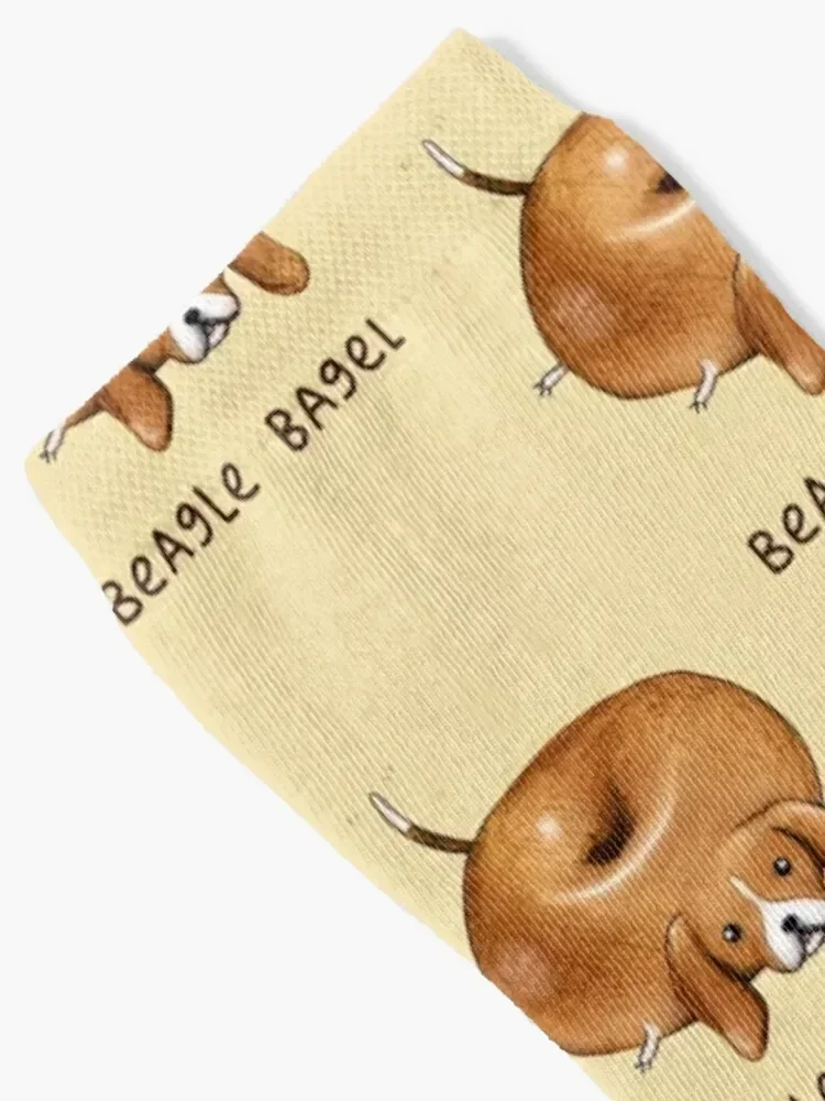 Beagle Bagel Socks luxury snow luxe funny gift Socks Women's Men's