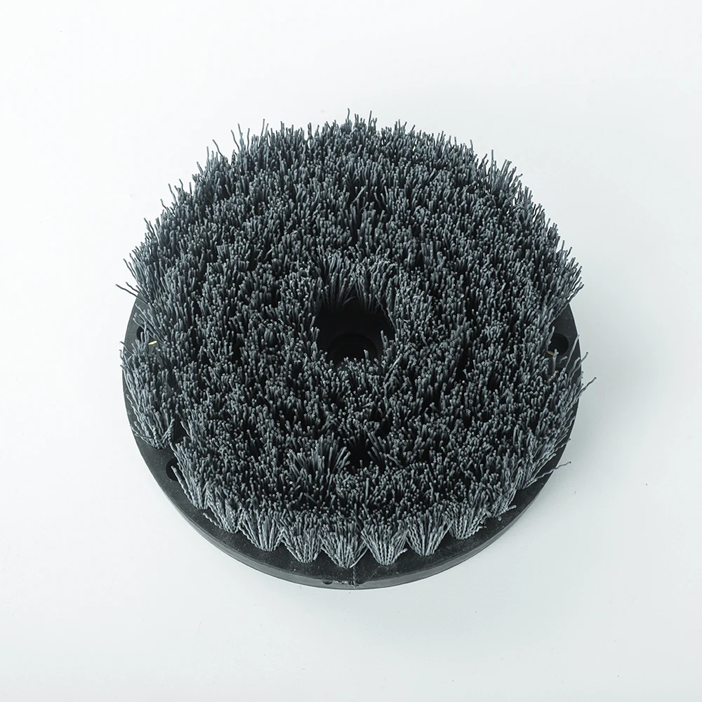6 Inch 140Mm Ronde Steen Schurende Siliciumcarbide Sterke Antieke Borstel Voor Marmer Graniet Beton Oppervlak Polijsten Cleaning