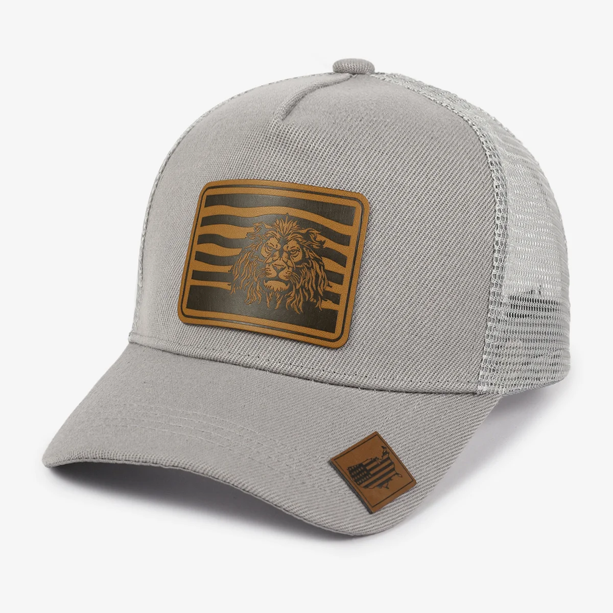 

Kpop Luxury Baseball Cap with Lion Embroidery Adjustable Snapback Trucker Hat for Men Women Streetwear Sun Hat