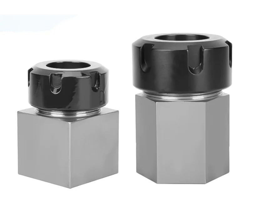 ER25/32/40 Square set of hexagonal set of 4 edges and 6 edges instead of extension rod ER chuck jacket combination fixture