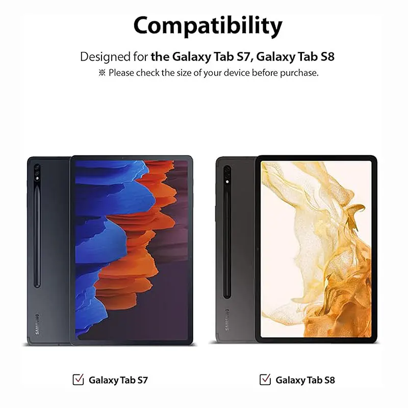 Anti-drop Transparent Tablet Case For Samsung Galaxy Tab S7 11.0