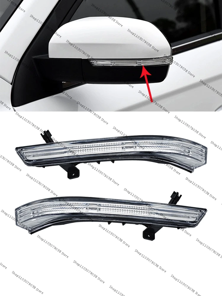 Repetidor de espejo retrovisor para Lifan Myway, lámpara indicadora, luces intermitentes, luz de señal de giro, cabezal antiniebla