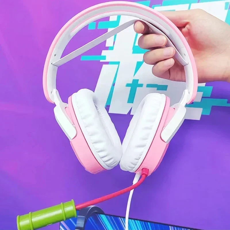 Demon Slayer Anime Gaming Headset, Tanjirou Nezuko Cosplay Headphones, Periféricos oficiais Gaming, Presente de aniversário