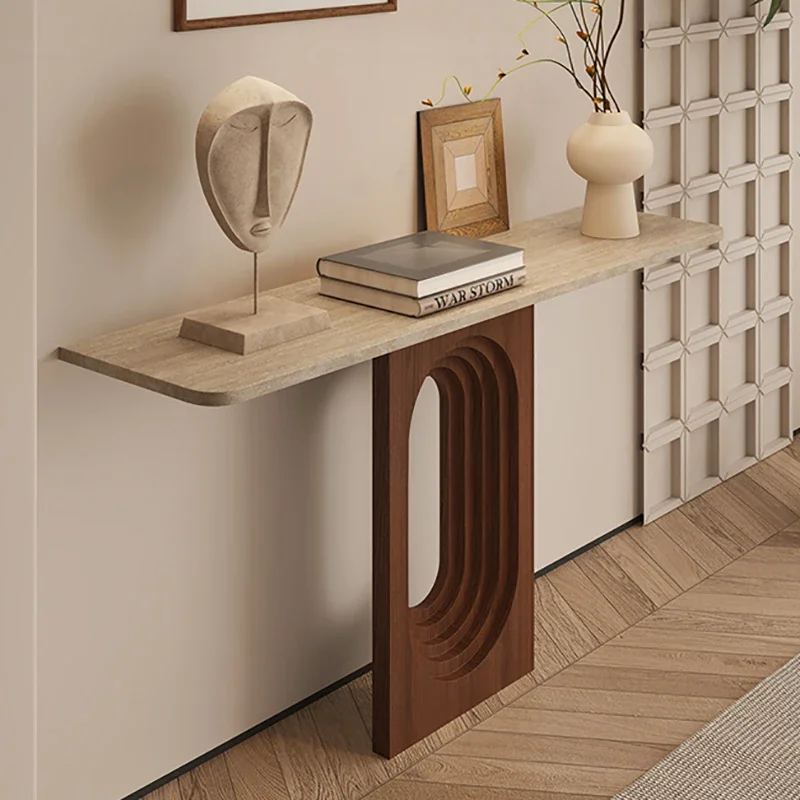 Simple Modern Entryways Table Adjustable Space Savin Design Console Tables Minimalist Style Konsolentisch Living Room Furniture