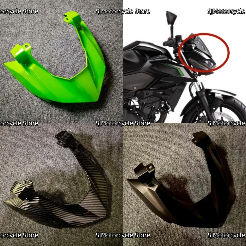 Carenatura Anteriore Superiore Faro in ABS per Kawasaki Z500 2024 2025 2026 Accessori Moto