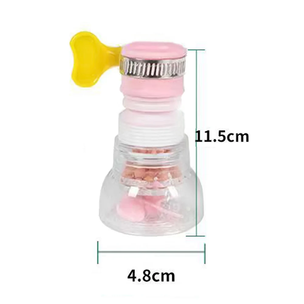 Practical Water Filter Faucet Faucet Extender Polypropylene Splash-proof Bathroom Filter Easy To Install Flexible