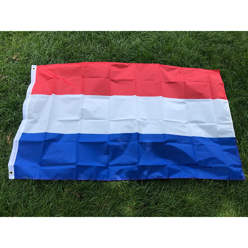 （TIKI FLAG）Netherlands Flag 90x150cm polyester Nl Nld Holland Netherlands Dutch National hanging Flag for decoration