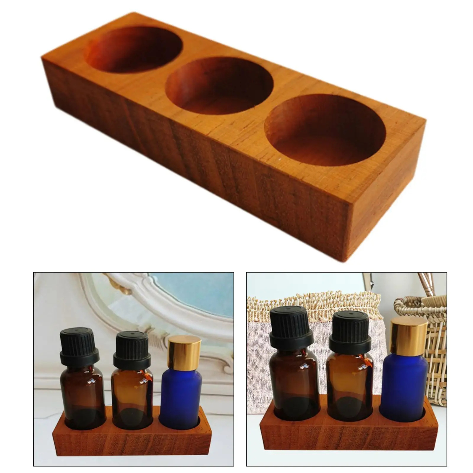 Essential Oil Storage Stand Desk Massage Oils Essential Oil Bottle Holder