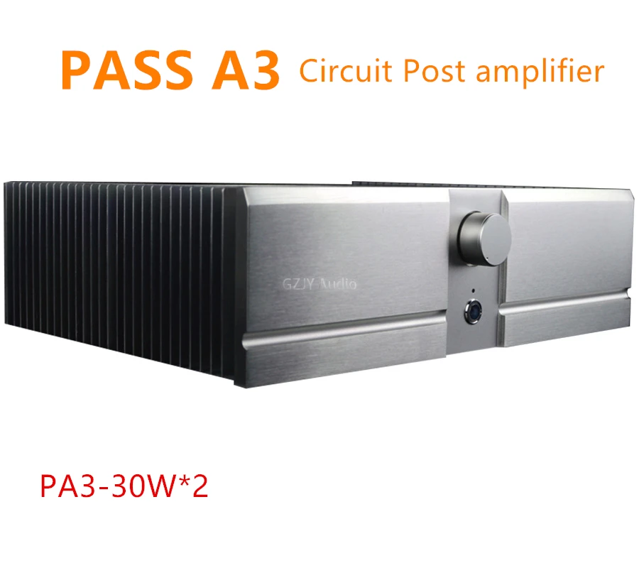 Class A Power Amplifier Based On PASS A3 Circuit Post Amplifier PA3-30W*2 / Input AC 115V-230V