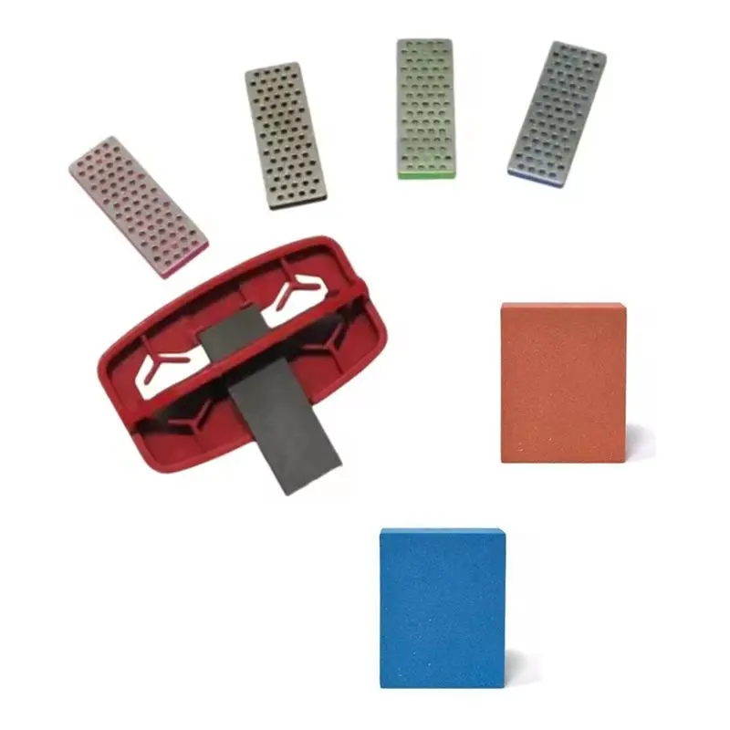 A89E-Pro Ski Snowboard Edges Tuning Kit - Rust Removal & Sharpening Tool Set For Sharpening Edges Tuning And Rust Removal