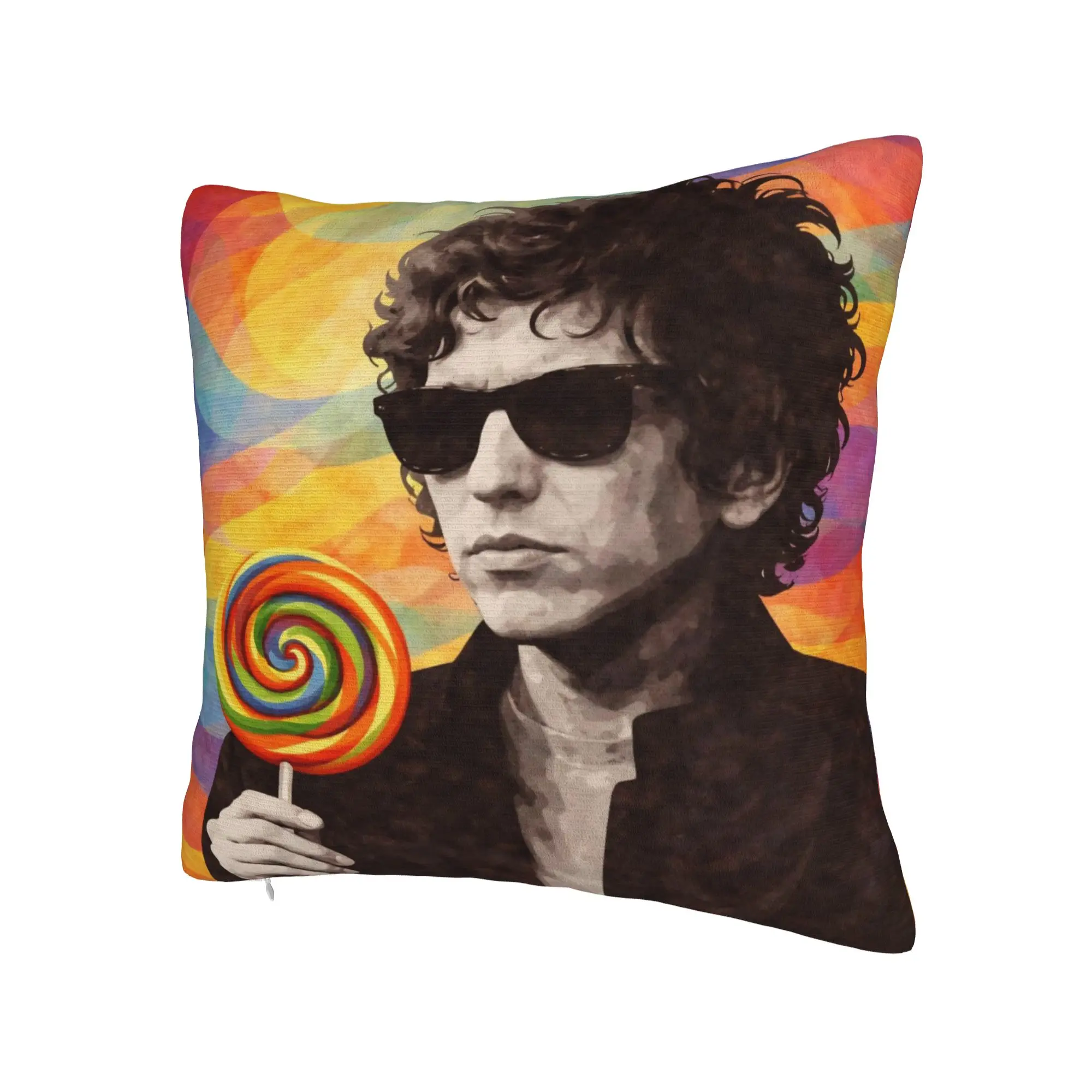 Bob Dylan Singer Pillowcase Merchandise Printed Cushion Cover Decorative  Pillow Case Cover Chair Multiple Sizes