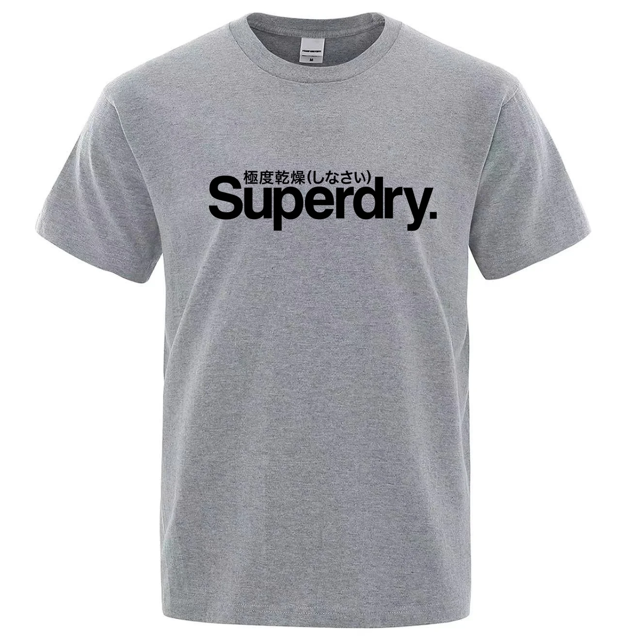 Uk Superdry Ultimate Dry Retro Men\'s Retro T-shirt Summer 100% Cotton Round Neck Comfortable Loose Street Couple Casual Top