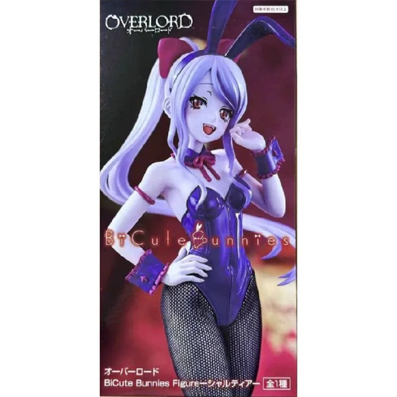 

In Stock FuRyu BiCute Bunnies OVERLORD ‌Shalltear Bloodfallen Bunny Girl Ver. PVC 26CM Anime Action Figures Model Collection Toy