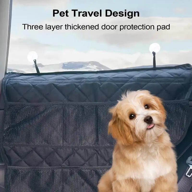

Car Door Protector For Dogs Side Door Protective Mat Auto Pet Anti-Scratching Cover Vehicle Interior Guard For Sedan Truck RV