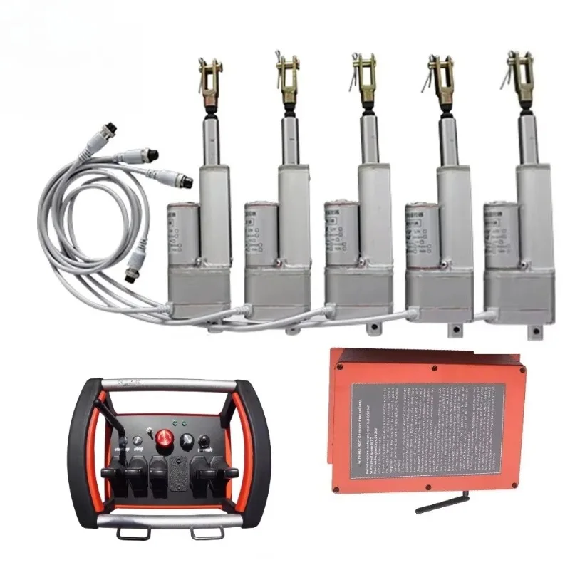 Wireless Remote Control for Construction Machinery, Telescopic Crane Excavator Hydraulic Control Remote Control Kit