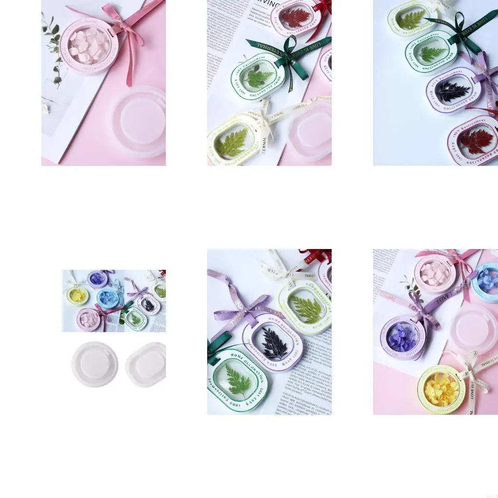 Silicone Mold DIY Plaster Resin Mould for Car Pendant Gypsum Molds