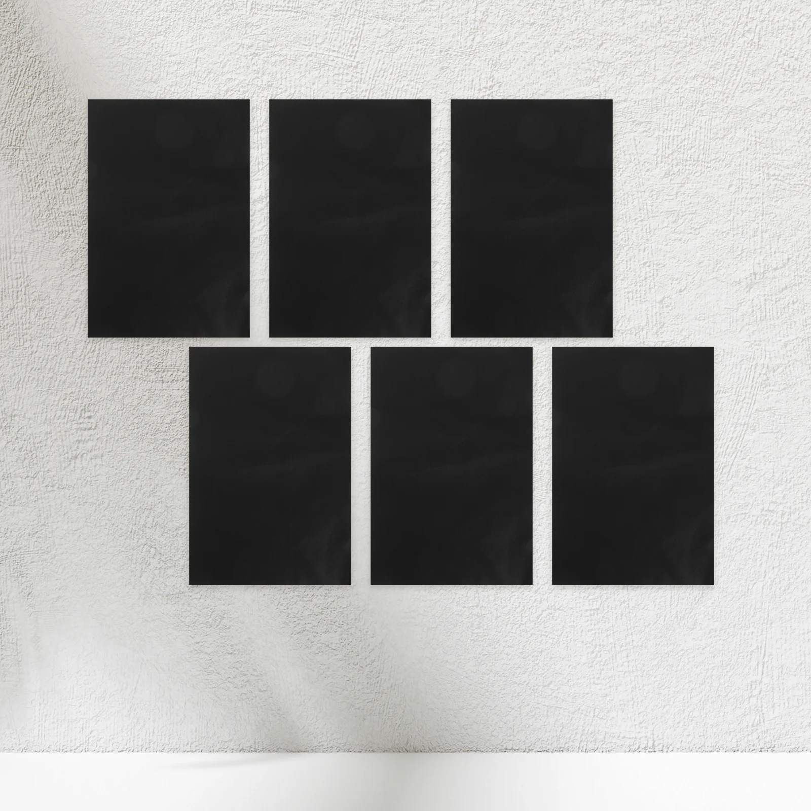 8 قطع من ملصقات الحائط على شكل سبورة مقاس A4، ملصقات لوحة إعلانات السبورة، شارات لاصقة من الأكريليك ذات لمسة نهائية غير لامعة #5