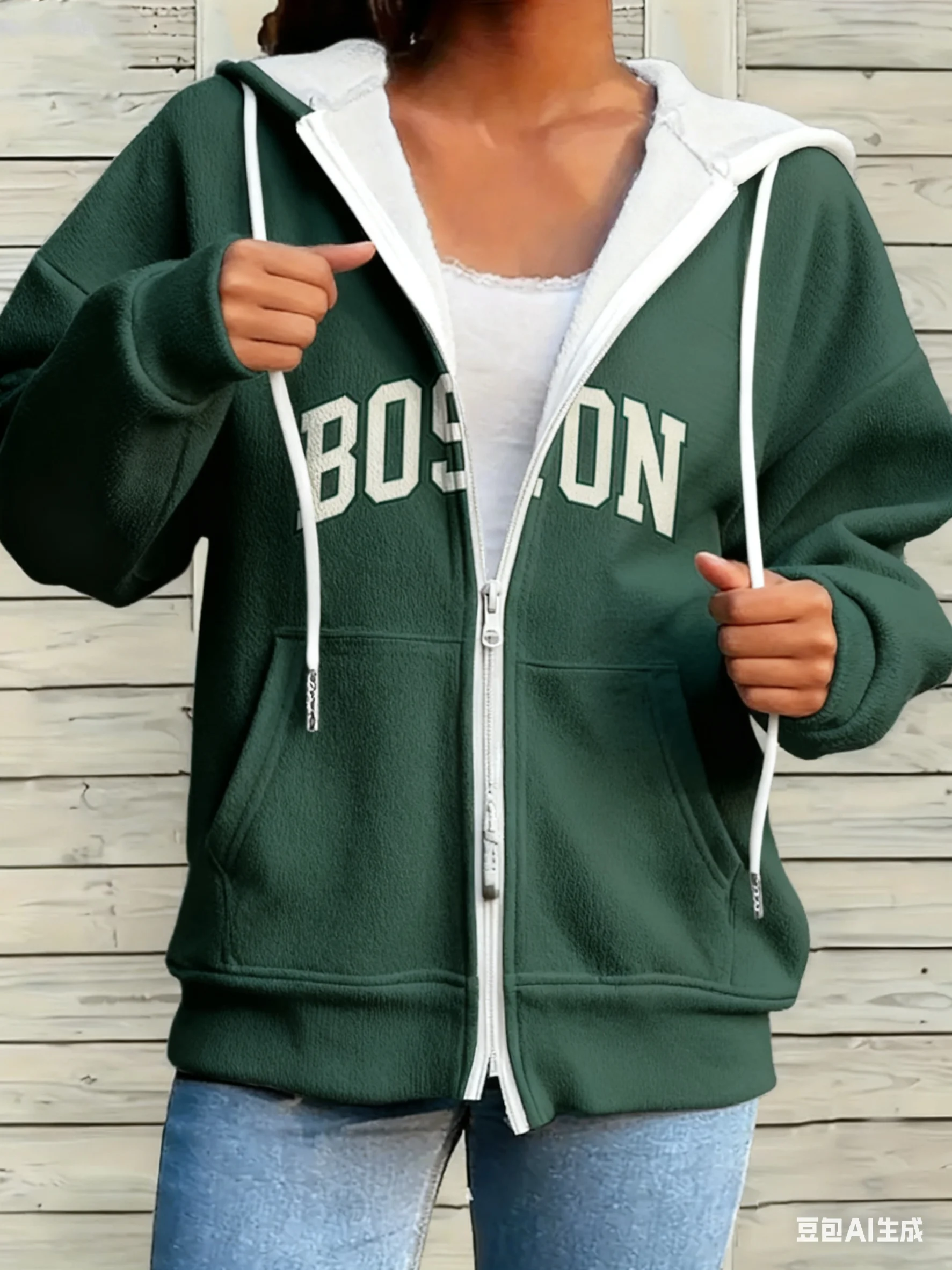 Зимние женские толстовки Y2K с