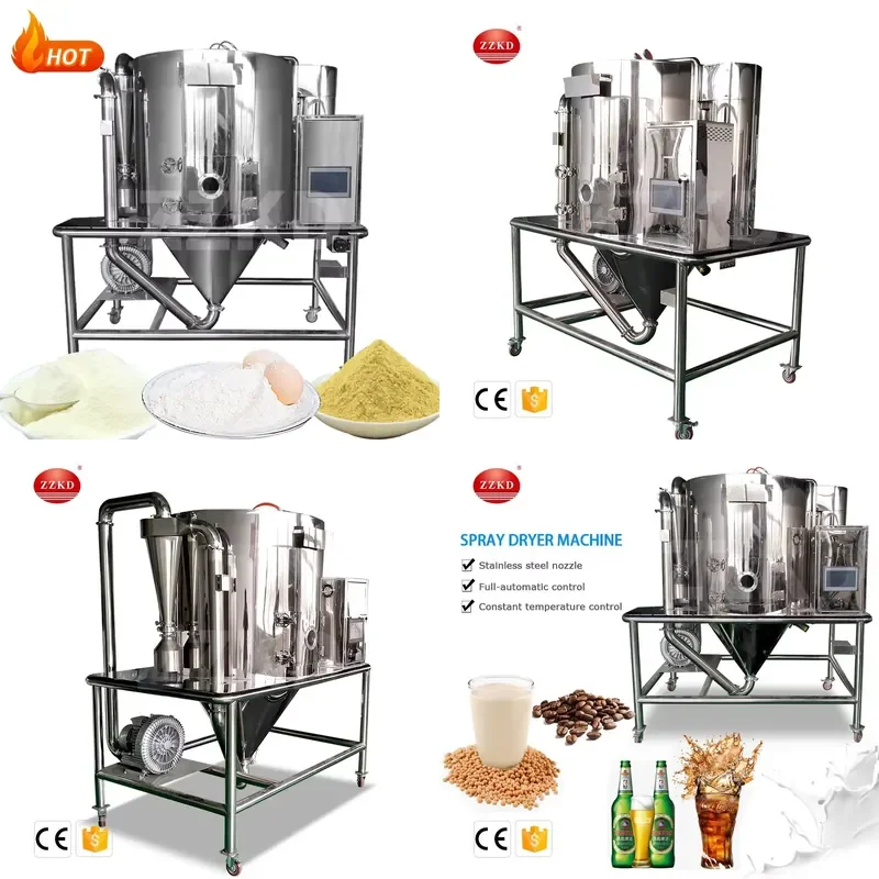 Recycling Machine 2026 Centrifugal Lab 5l Atomization Spray Dryer Equipment for Milk/Powder/Detergent/Coffee Milk Powder