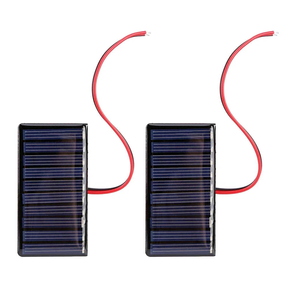 5V Solar Panel with 30/100/200cm wire Mini Solar System DIY For Battery Cell Phone Charger Solar toy