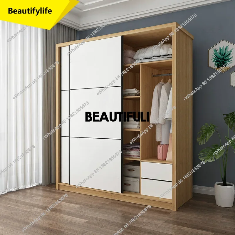 

Q181 Support Holder Wardrobes Shelve Shelf Elegant Storage Cabinet Wardrobes Closet Storage Organizer Guarda Roupa Home Furnitur