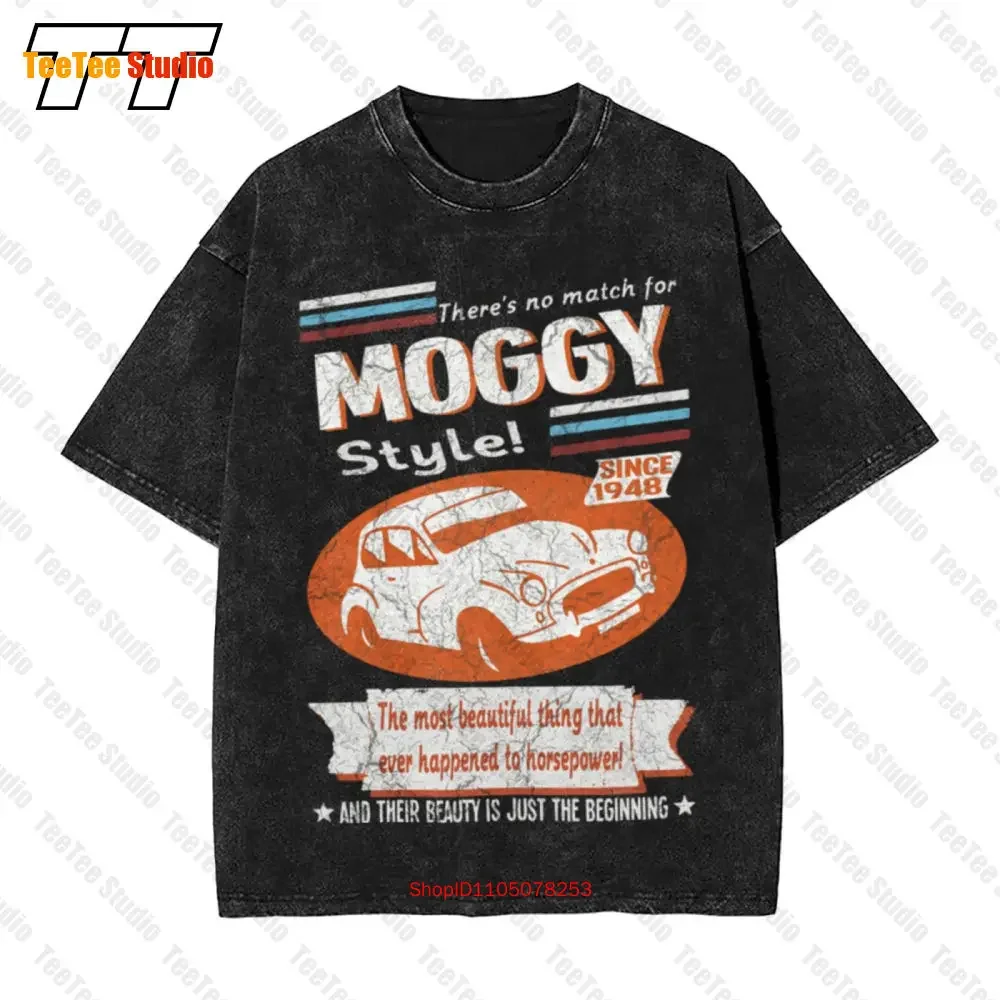 Morris Minor Moggy 1948 Retro Stylecar Vintage Oversized T-Shirt 42ZL