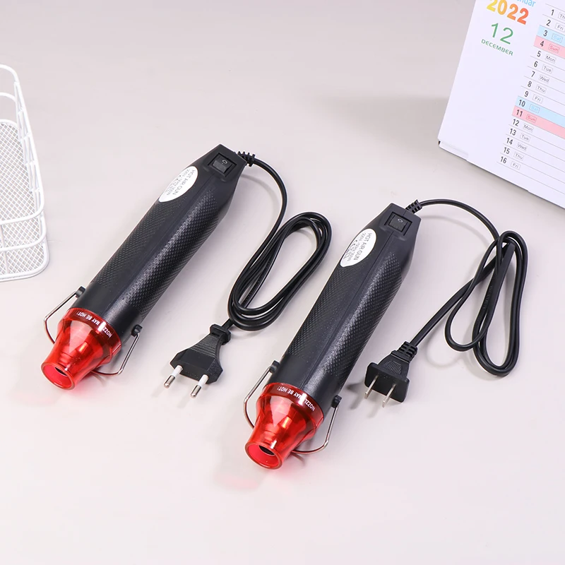 220/110V Hot Air Gun DIY Tool Heat Electric Power Tool Mini 300W Soldering Temperature Crafts Blower With Supporting Seat Shrink