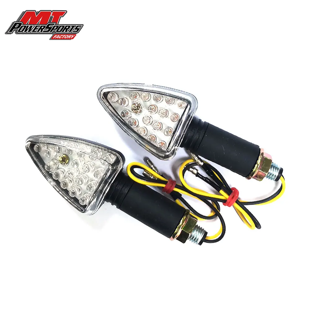 E11 Indicator Turn Signal E-mark Approved LED For Harley Kawasaki Yamaha Suzuki Universal Motorcycle Flashing Light Front Rear