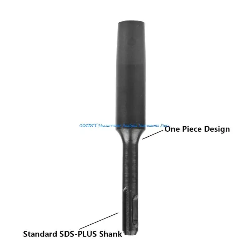 367D Durable Hardened Steel Ground Rod Driver 15mm Earth Stake Hammers Sleeve
