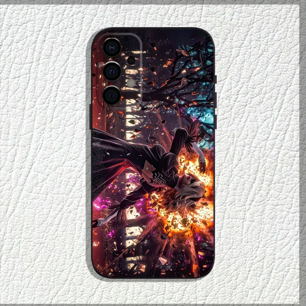 N-Nier A-Automata 2b Anime Phone Case For Samsung Galaxy A13,A21s,A22,A31,A32,A52,A53,A71,A80,A91 Soft Black Shell