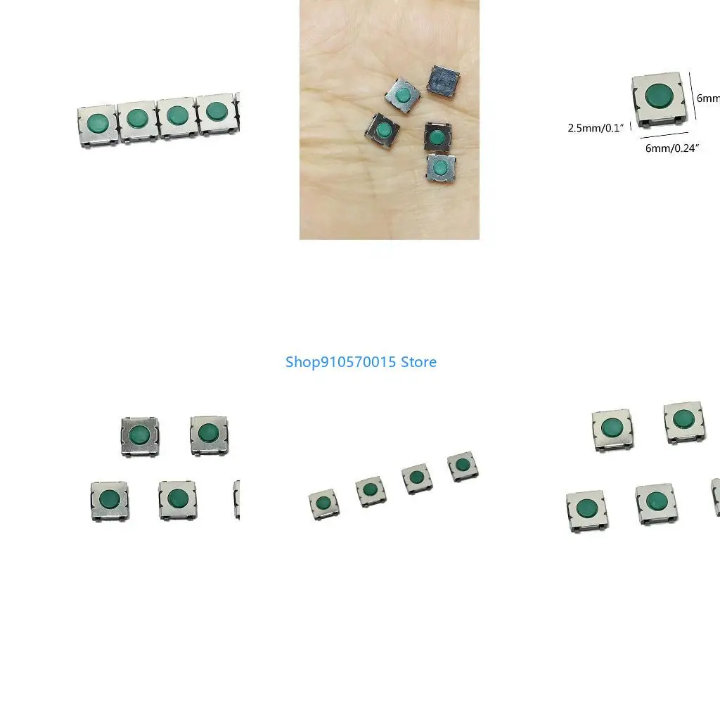 B95C Micro Switch Push Button Mouse Microswitch Patch Waterproof Switch 6X6mm