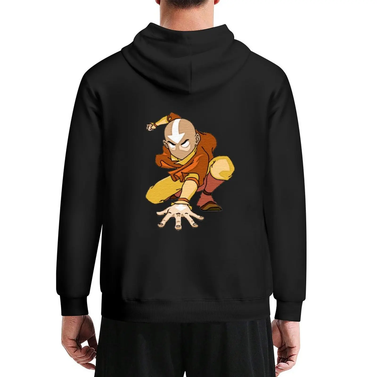 

Avatar The Last Airbender - Aang Hoodie men wear anime clothing mens designer clothes korean style clothes hoodie graphic