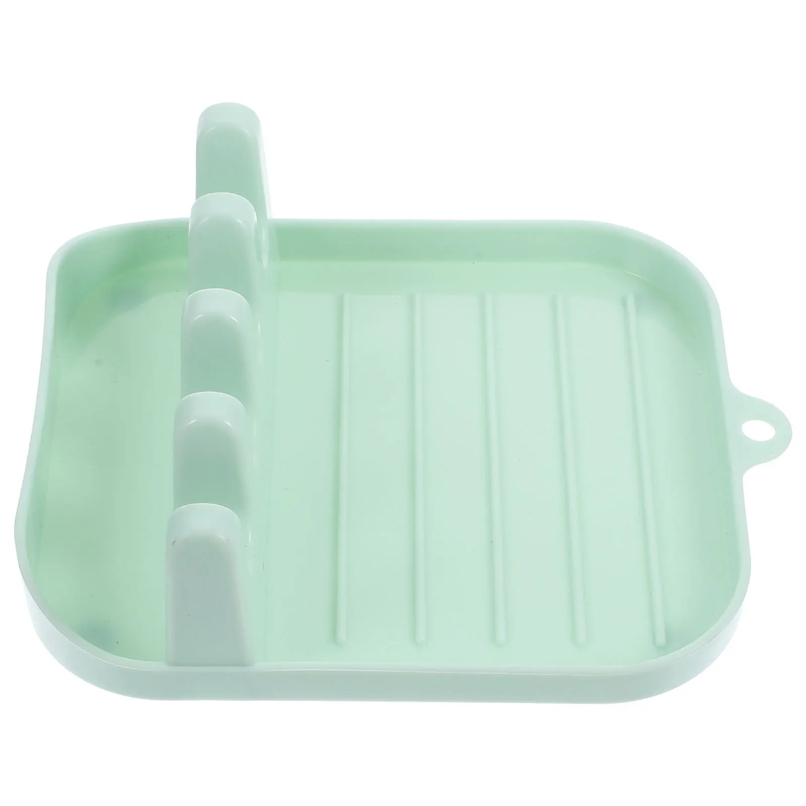 

1pc Silicone Chopsticks Rest Colorful Creative Design Multi-Function Kitchen Drying Mat Practical Spoons Tray Household