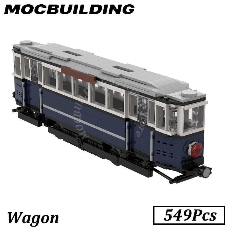 Wagon Train Accessories MOC Building Blocks Brick Toys Display Construction Gift Birthday Present Christmas