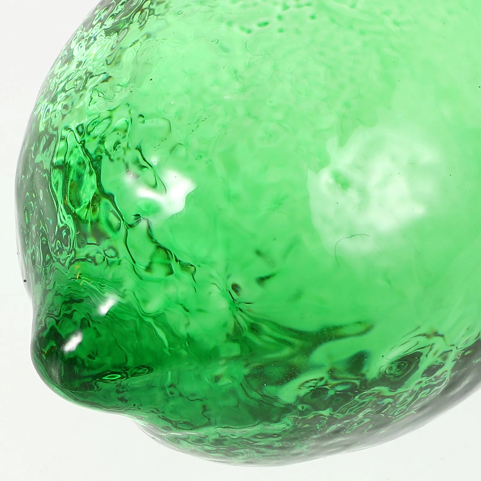 2Pcs Glass Lemon Statue Artificial Fruit Decor Kitchen Table Centerpiece Dining Room Home Office Decorative Lemon Ornaments - Image 4